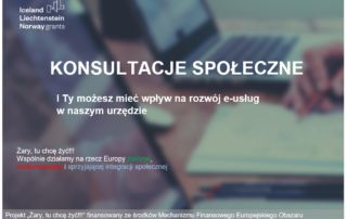 Elektroniczne Biuro Podawcze – konsultacje społeczne