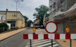 Zdjęcie przebudowy drogi ul. Bohaterów Getta wraz z drogami przyległymi