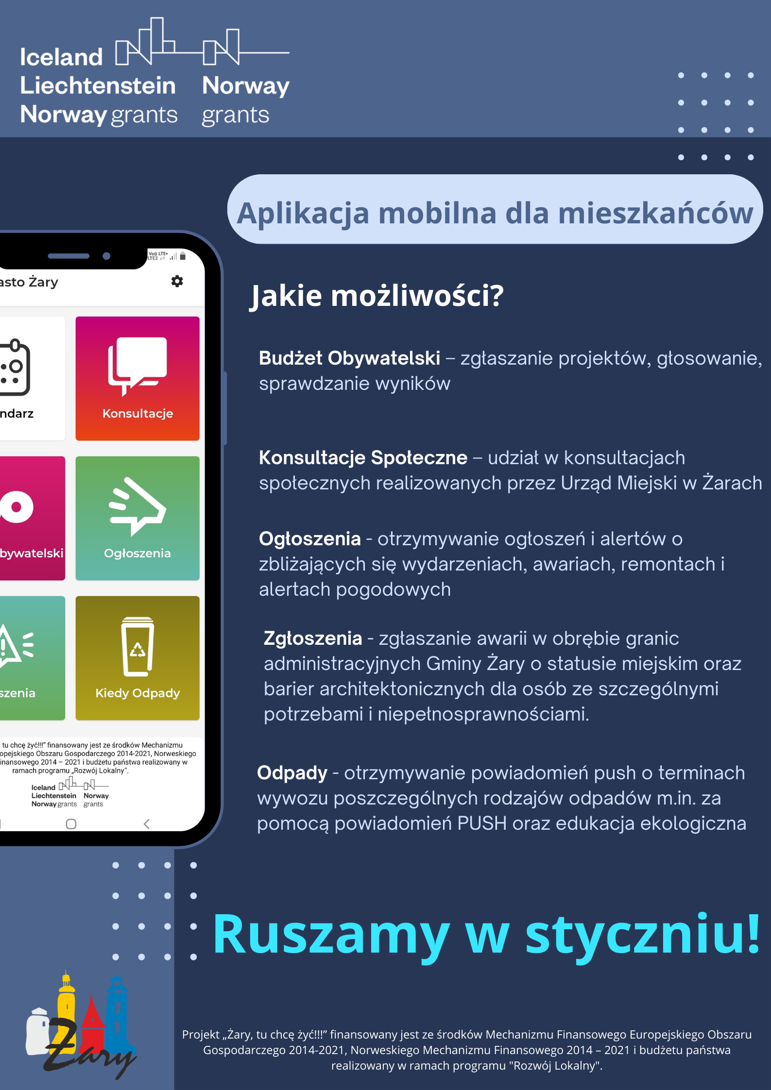 aplikacja mobilna dla mieszkańców